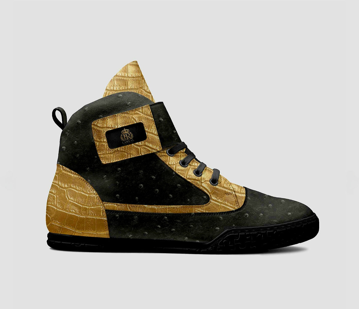 The Royal Crown #UR1402 - Modern Strap High Top