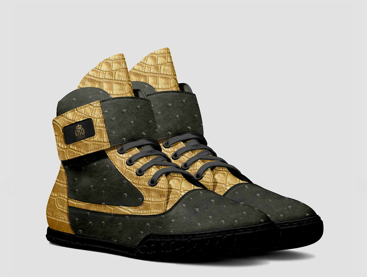 The Royal Crown #UR1402 - Modern Strap High Top